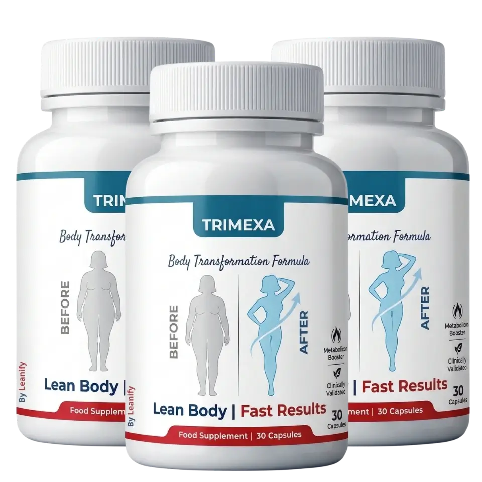 Three Trimexa bottles